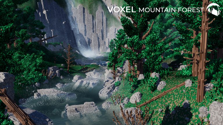 VoxelMountainForestOptimizedScreenshot3